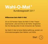 Wahl-O-Mat zur Bundestagswahl 2017