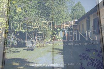 Departue Neuaubing, die Transformation des ehemaligen Zwangsarbeiterlagers