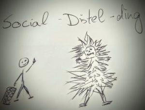 Das social Distel-Ding - Vorweihnachtszeit, Unplanbarkeit und politische Profilierung