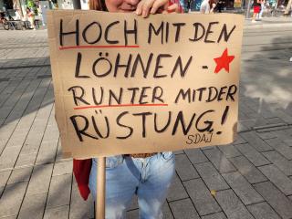 1.September Antikriegstag Reden der Kundgebung in Mannheim