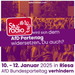Antifaschismus in Ostdeutschland // StuRadio Sendung vom 08.01.2025