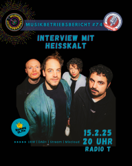 Musikbetriebsbericht #74 Matze Bloech von HEISSKALT zum neuen Album "Vom Tun und Lassen"