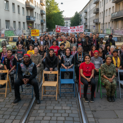 radiotipi VIELFALT NIMMT PLATZ - Proteste gegen den Auftritt von Martin Sellner am 11.10.2025 im Zentrum der Identitären Bewegung in Chemnitz