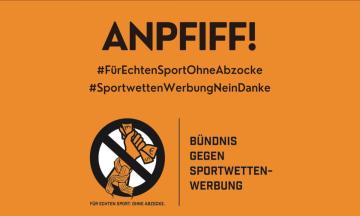 Bündnis gegen Sportwettenwerbung