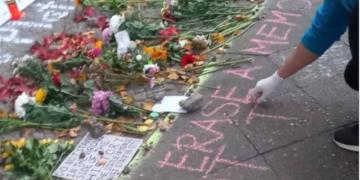 "Trostfrauen"-Mahnmal in Berlin-Mitte entfernt